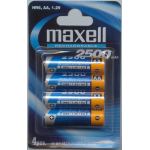 MAXELL RECHARGEABLE BATTERY PACK OF 4 - BATTERIES