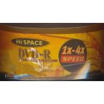       HI SPACE 4.7GB 1-4x DVD IN 25 PACK