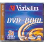 VERBATIM 5X RAM DVD -R 4.7GB - COMPUTER, CD & DVD SUPPLIES