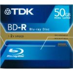 TDK BLU RAY DUAL LAYER, 50GB, 1-2x, DURABIS HARD COATING COMPUTER CD/DVD SUPPLIES