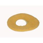 CHAMOIS & FOAM SMALL OVAL ROUND EYE CUP APPROX 100 x 80 mm SUITABLE ARRI / SONY. PHOTOGRAPHIC & CAMERA SUPPLIES