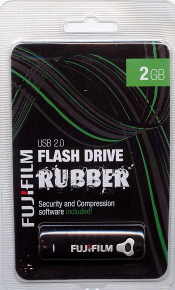FUJI USB2 2GB SECURE & SPLASH PEN DRIVE -