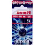 MAXELL 3V LITHIUM BUTTON BATTERY MADE IN JAPAN