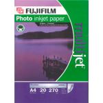 FUJI A4 SHEET 270GSM SATIN 20 SHEETS TO PACK. INKJET PAPER FOR PHOTOGRAPHIC USE