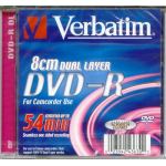 VERBATIM 8CM -r  2.6GB DUAL LAYER SINGLE SIDED 4x DVD SLIM CASE COMPUTER, CD & DVD SUPPLIES