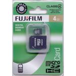 FUJI 4GB CLASS 4 SD HC MICRO SECURE DIGITAL CARD WITH ADAPTOR. PHOTOGRAPHIC & FILM SUPPLIES