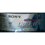 SONY DVD 4.7GB -r 16x IN 25 CAKEBOX. COMPUTER AND VIDEO CONSUMABLES
