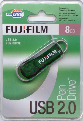 FUJI USB2 8GB PEN DRIVE, just plug into any USB Port then drag and drop your folders and files with ease. - DATA, BACK UP, COMPUTER & MEDICAL SUPPLIES