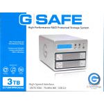 GTECH G-SAFE 3TB RAID FW800, USB2.0, ESATA, 2 x7200 RPM GSF4 3000
