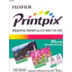 FUJI PRINTPIX PAPER FOR CX-400/CX-500. 40 PRINTS ON ROLL.  p10gnqo2101a code: RK-SD40
