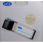 LACIE SATAII (3GB/S) EXPRESSCARD34. 2 PORT. code: LACIE 130783