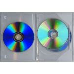 DVDCASE 4 DISC CLEAR SLIMLINE :code 70129G