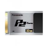PANASONIC P2 CAMERA 32GB STORAGE CARD : AJ-P2E032XG