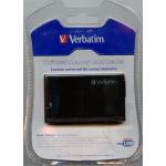 VERBATIM 17 IN 1 MEMORY CARD READER HI-SPEED USB 2.0 UNIVERSAL - 5 SLOTS. code: 047262