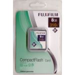 FUJI 8GB COMPACT FLASH MEMORY CARD UP TO 310x 46.5Mb/sec . code: P10D901002A