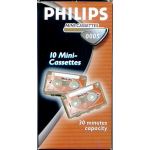 PHILIPS MINI DICTATION CASSETTE. SOLD SINGLY. 30 MINUTES CAPACITY.
