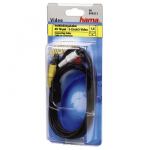 HAMA CABLE. 1.5metres, from Sony 10 pol AV plug to 3 RCA (phono) + S-Video. code: HAMA 00074213