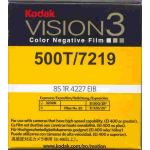   KODAK SUPER8 VISION3 500T/7219 COLOUR NEGATIVE FILM. code: KODAK 7219