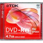    TDK DVD47MINUSRW-RW 4.7GB 1-4x REWRITABLE