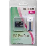 FUJI MEMORY STICK DUO PRO 8GB inc ADAPTOR. code: P10NM00210A