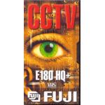 FUJI E-180 CCTV/SECURITY S-VHS - NUMBERED WITH YOUR SEQUENCE.
