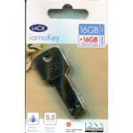 LACIE iamaKey 16GB USB 2.0 FLASH CARD 131106