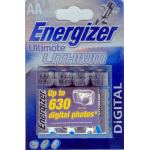 ENERGIZER AA BATTERIES/ L91 ULTIMATE LITHIUM DIGITAL 4 PACK