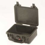 PELI CASE 1120 WITH FOAM IN BLACK Well suited to protecting portable hard drives like the LaCIE RUGGED range.:1120-000-110