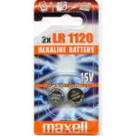 MAXELL 1.5V ALKALINE BUTTON BATTERY TWIN PACK MADE IN JAPAN