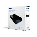 LACIE 2TB HARD DRIVE NETWORK SPACE 10/100/1000 Mbits ETHERNET with USB port. code: 301516EK