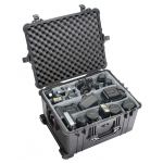 PELI CASE 1400 WITH FOAM IN BLACK. DIVIDERS AVAILABLE SEPARATELY. :1620-000-110