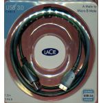 LACIE USB3 CABLE A MALE TO A FEMALE 1.2M: 130986