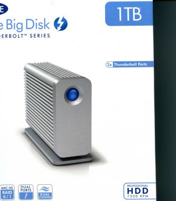 LaCIE THUNDERBOLT 1TB LITTLE BIG DISK 7200 RPM: 9000106