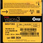 KODAK 50D/7203 16mm x 100' VISION3 COLOUR NEGATIVE FILM: 800 3634