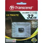 TRANSCEND MICROSDHC 32GB CLASS 10 UP TO 20MB/s or 133x