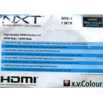 NXT HDMI MALE TO MALE 1 METRE HIGH QUALITY CABLE