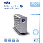 LaCIE THUNDERBOLT 512GB SSD LITTLE BIG DISK: 9000321