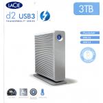 LACIE 3TB D2 THUNDERBOLT & USB 3.0 7200RPM HARD DRIVE 900353