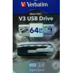 VERBATIM USB3.0 64GB SUPER SPEED MEMORYSTICK STORE'N'GO DRIVE. 049174
