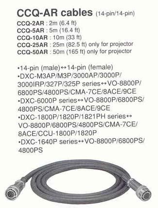 SONY 10M, 14 PIN CABLES