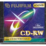 FUJI CDR 74 REWRITABLE 650MB 4 SPEED COMPUTER CD/DVD SUPPLIES