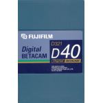 FUJI   40 MIN (SMALL - SHOOTING) DIGITAL BETACAM TAPE. code: D321 D40
