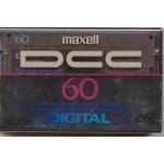 MAXELL DCC 60 MIN CASSETTE AUDIO RECORDING