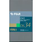 FUJI DIGITAL S OR D9 34 MIN CASSETTE. code D421 DS34