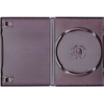 AMARAY DVD BLACK CASE  FOR 3 DISCS. Approx 15mm thick. 135mm x 190mm closed.