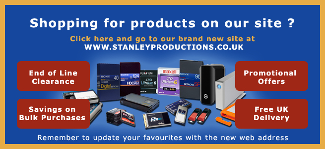 Stanley Productions new website image